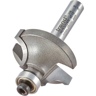 Trend Bearing Guided Ovolo Cutter 7.9Mm Radius Pk 1 46/93X1/4TC