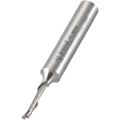 Trend Helical Plunge Cutter 3Mm Diameter Pk 1 50/03X8MMHSSE