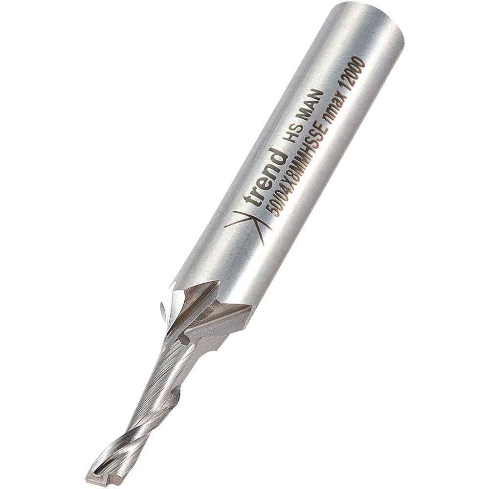 Trend Helical Plunge Cutter 4Mm Diameter Pk 1 50/04X8MMHSSE - Image 1
