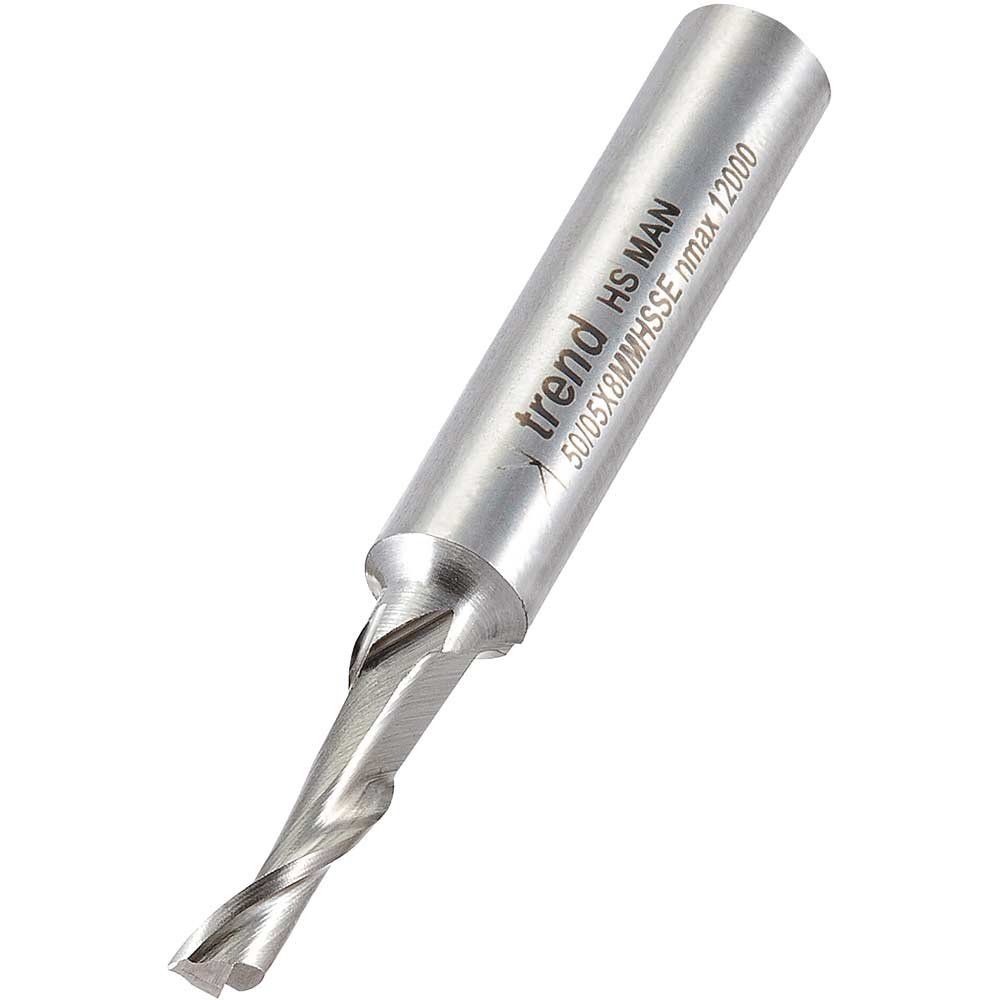 Trend 50/05X8MMHSSE 50/05 X 8Mm Hsse Helical Plunge Bit 5Mm - Image 1