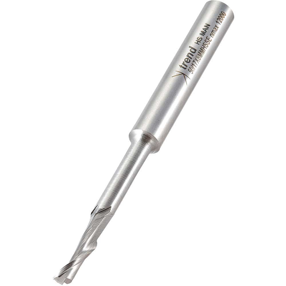 Trend Helical Plunge Cutter 5Mm Diameter Pk 1 50/17X8MMHSSE - Image 1