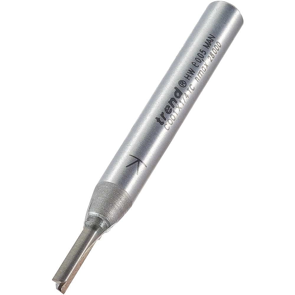 Trend C001X1/4TC C001 X 1/4 Tct Two Flute Cutter 3.2 X 9.5Mm - Image 1