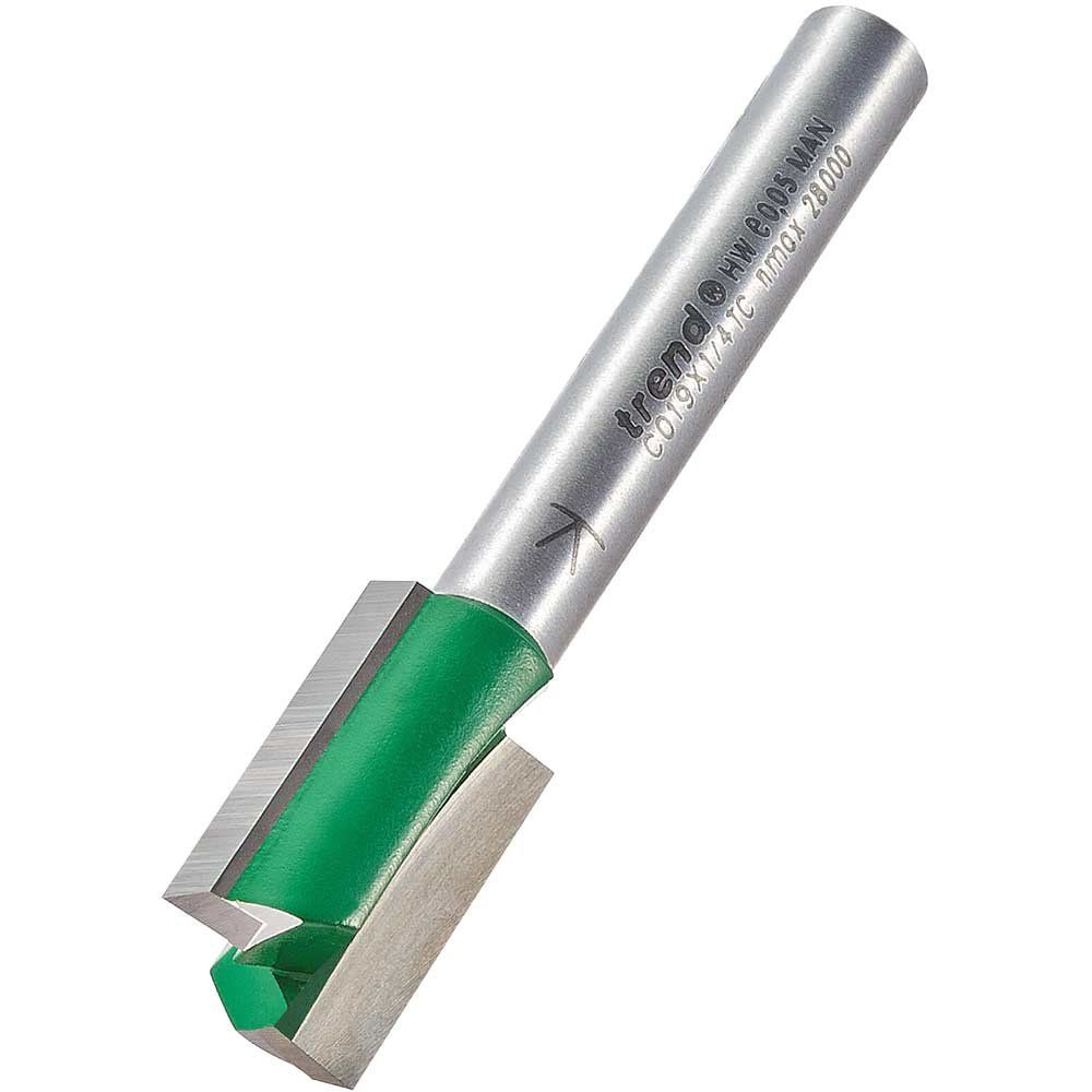 Trend C019X1/4TC C019 X 1/4 Tct Two Flute Cutter 12.0 X 19.1Mm - Image 1
