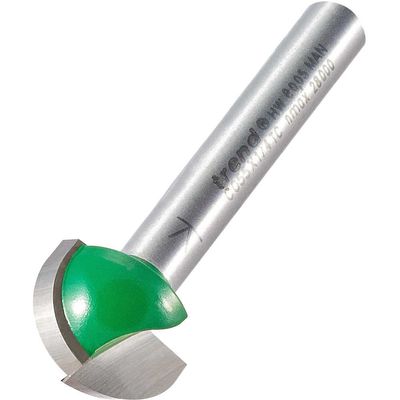 Trend CRAFTPRO Radius Router Cutter 15.9mm 9.5mm 1/4"
