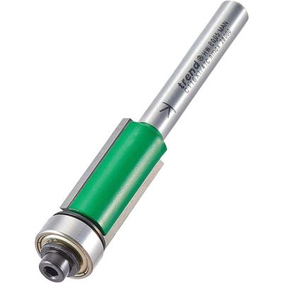 Trend C116X1/4TC C116 X 1/4 Tct 90° Bearing Guided Trimmer Cutter 12.7 X 25.4Mm