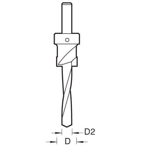 Trend CB38-316TC Professional Range Counter Bore - Image 1