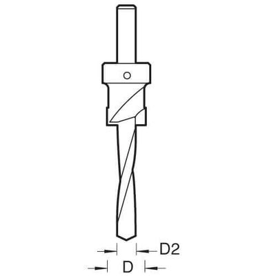 Trend CB38-316TC Professional Range Counter Bore