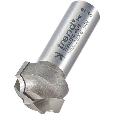 Trend Ovolo Rounding Over Cutter 5Mm Radius Pk 1 7/2X1/2TC
