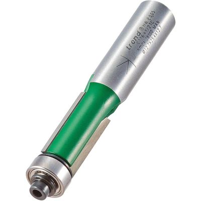 Trend C116X1/2TC C116 X 1/2 Tct 90° Bearing Guided Trimmer Cutter 12.7 X 25.4Mm