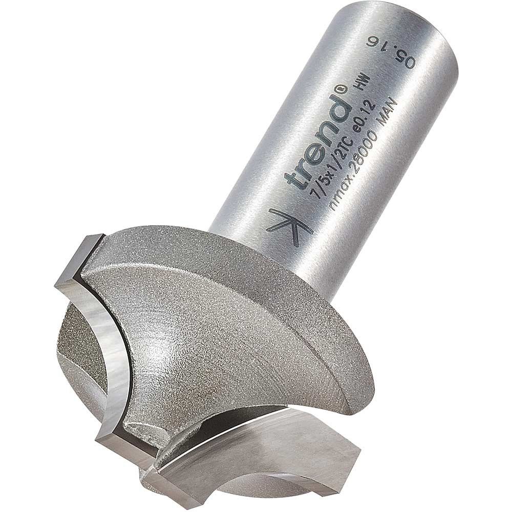 Trend Ovolo Round Over Cutter 10Mm Radius Pk 1 7/5X1/2TC - Image 1