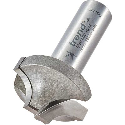 Trend Ovolo Round Over Cutter 10Mm Radius Pk 1 7/5X1/2TC