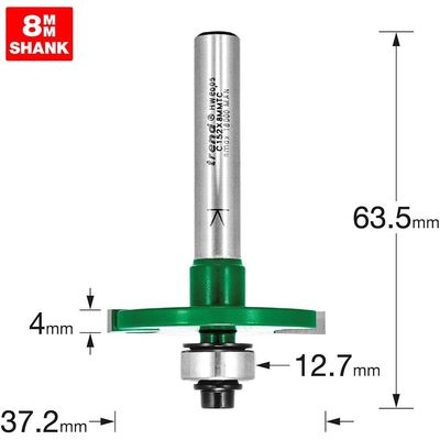 Trend Biscuit Jointer Set Set 1 C152X8MMTC