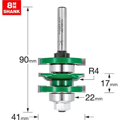 Trend Ogee Profile Scriber Set Set 1 C155X8MMTC