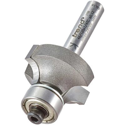 Trend Bearing Guided Ovolo Cutter 6Mm Radius Pk 1 46/125X1/4TC