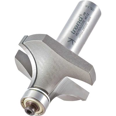 Trend Bearing Guided Ovolo Cutter 15Mm Radius Pk 1 46/157X1/2TC