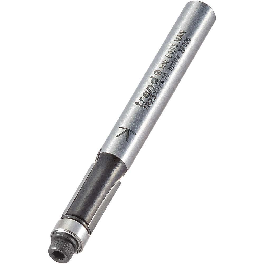 Trend Guided Trimmer 6.35Mm X 12.7 Pk 1 TR23X1/4TC - Image 1