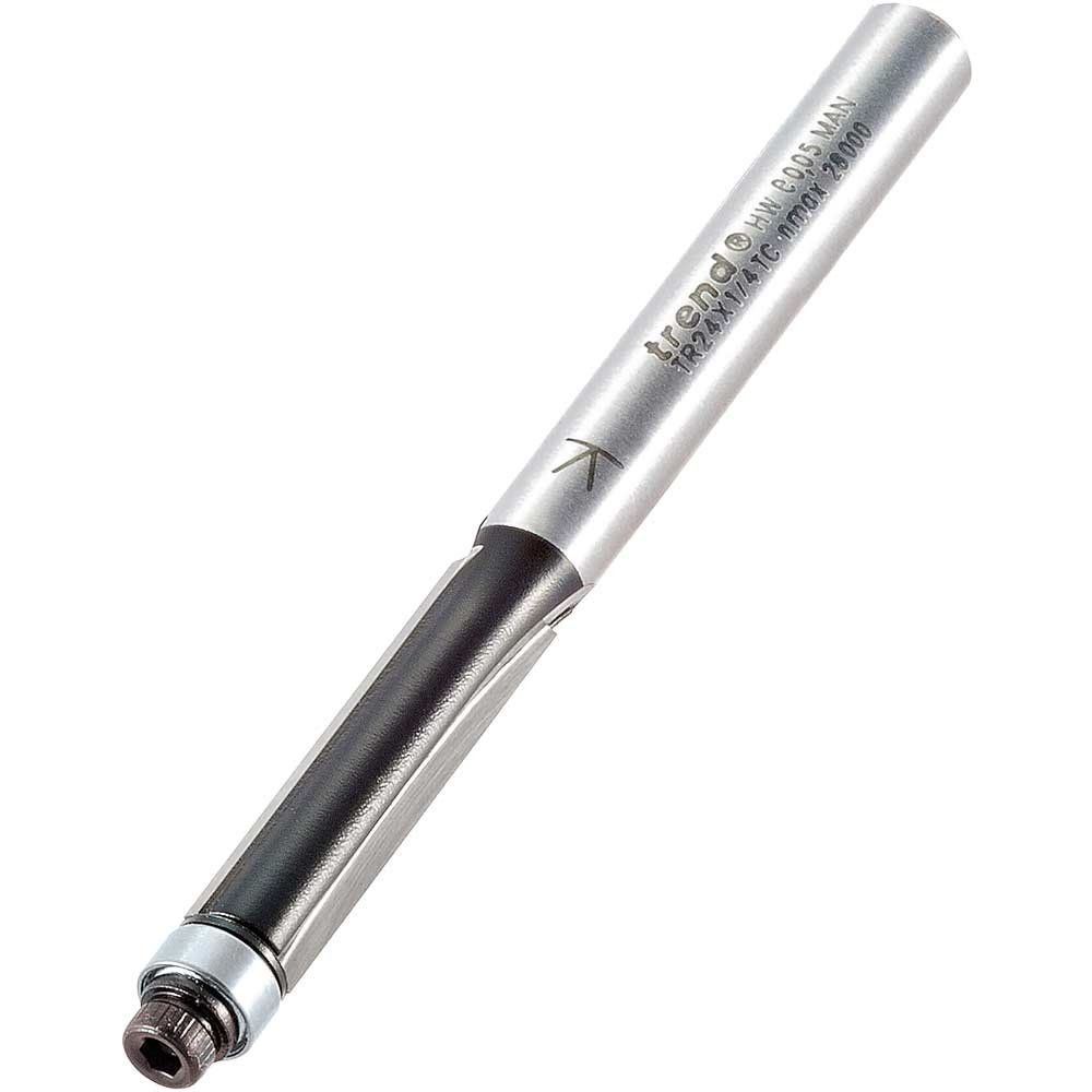 Trend Guided Trimmer 6.3Mm Diameter X 25.4 Pk 1 TR24X1/4TC - Image 1