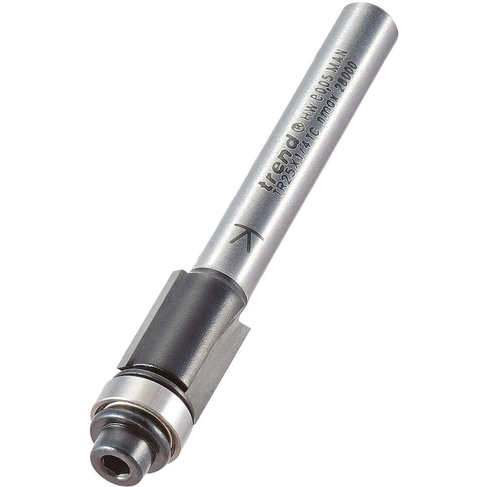 Trend Guided Trimmer 9.5Mm Diameter X 12.7 Pk 1 TR25X1/4TC - Image 1