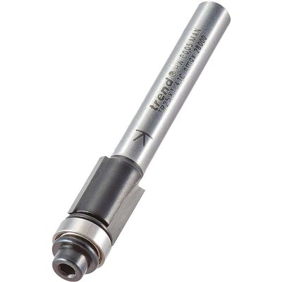 Trend Guided Trimmer 9.5Mm Diameter X 12.7 Pk 1 TR25X1/4TC
