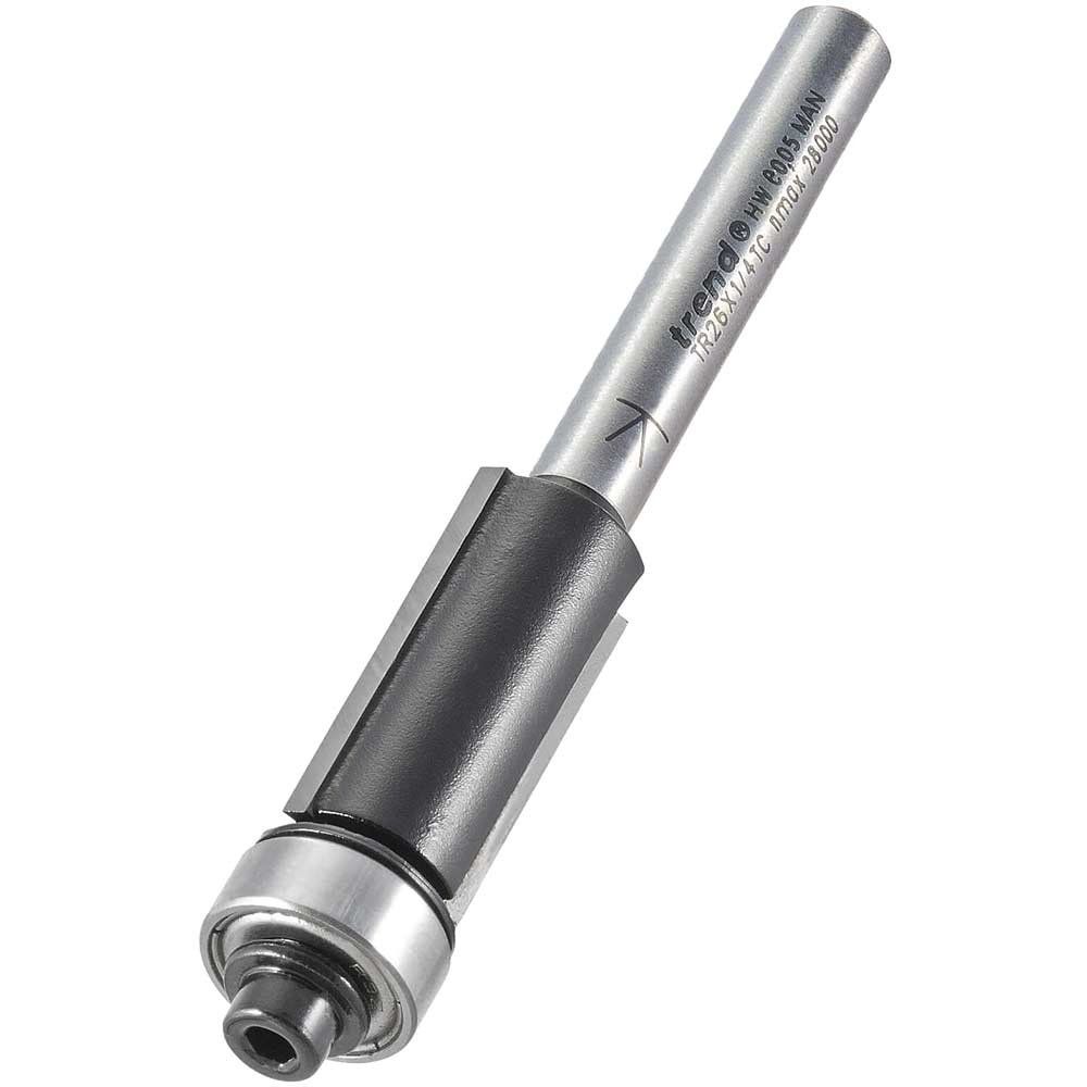 Trend Guided Trimmer 12.7Mm Diameter X 25.4 Pk 1 TR26X1/4TC - Image 1