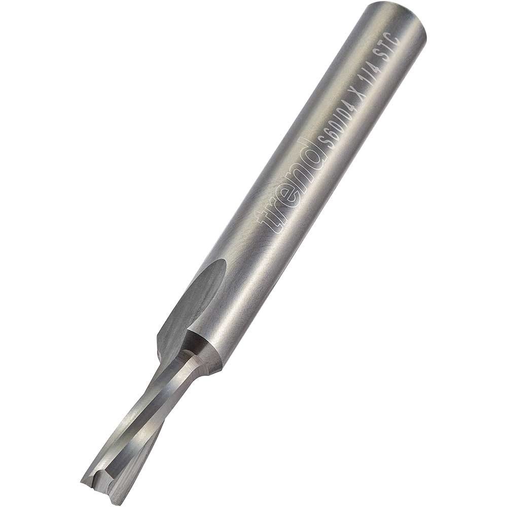 Trend Acrylic Spiral Upcut Cutter 4Mm Diameter Pk 1 S60/04X1/4STC - Image 1