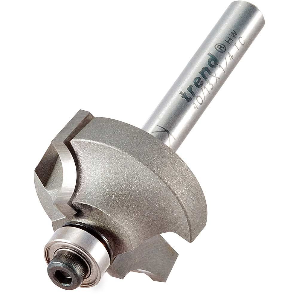 Trend Bearing Guided Ovolo Cutter 6.3Mm Radius Pk 1 40/13X1/4TC - Image 1