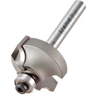 Trend Bearing Guided Ovolo Cutter 6.3Mm Radius Pk 1 40/13X1/4TC