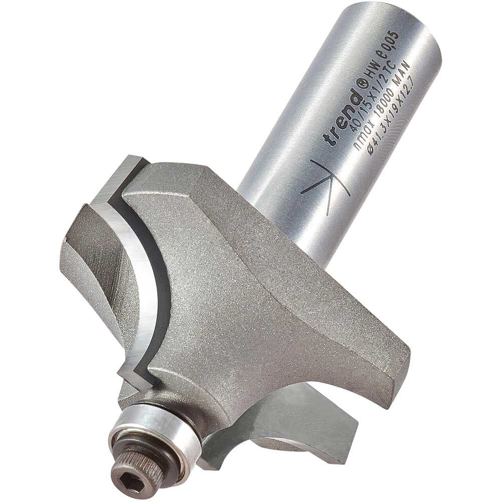 Trend Bearing Guided Ovolo Cutter 12.7Mm Radius Pk 1 40/15X1/2TC - Image 1