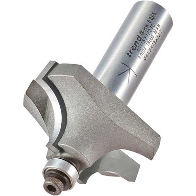 Trend Bearing Guided Ovolo Cutter 12.7Mm Radius Pk 1 40/15X1/2TC