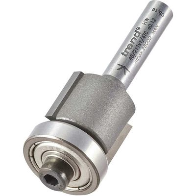 Trend Guided Trimmer 18.2Mm Diameter 14Mm Length Pk 1 46/211X1/4TC