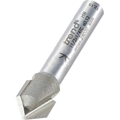 Trend Chamfer V Groove Cutter 45 Degrees Pk 1 11/2X1/4TC