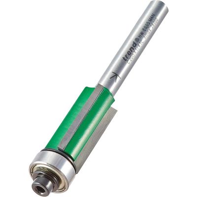 Trend Bearing Guided Three Flute Trimmer 12.7Mm Diameter 25Mm Length Pk 1 C205X1/4TC