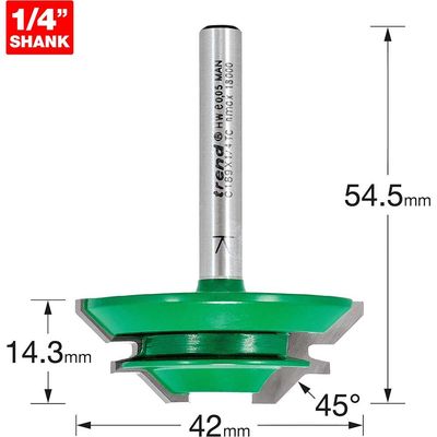 Trend Mitre Lock Small 8Mm To 12Mm Pk 1 C189X1/4TC