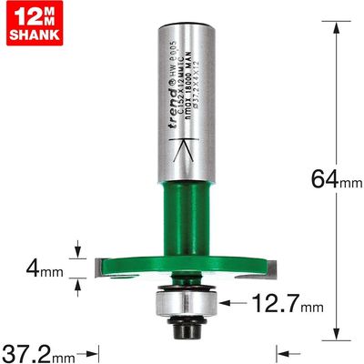 Trend Biscuit Jointer Set Set 1 C152X12MMTC