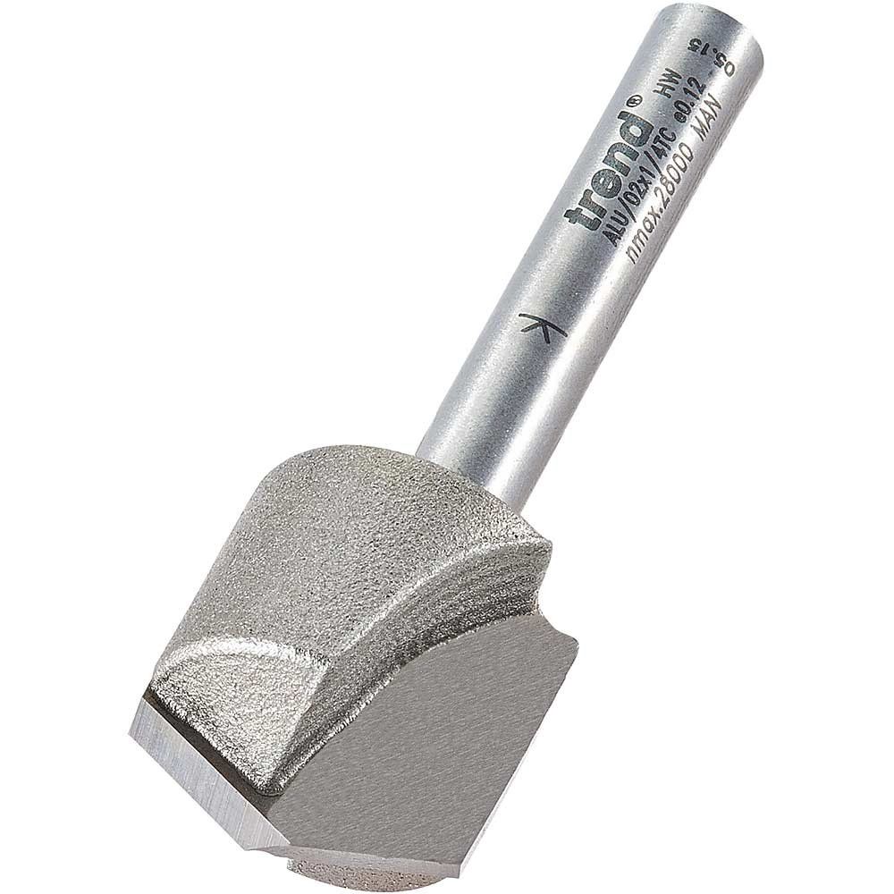 Trend Alucobond V Groove Router Cutter 18mm 13mm 1/4" - Image 1