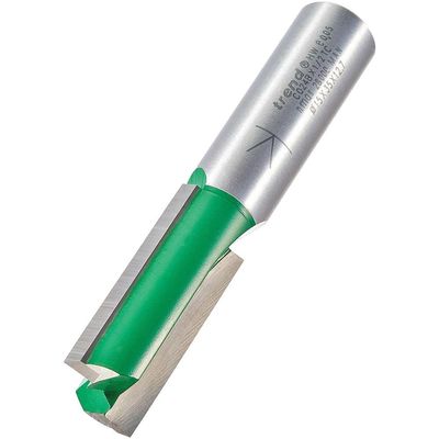 Trend CRAFTPRO Two Flute Straight Router Cutter 15mm 35mm 1/2"