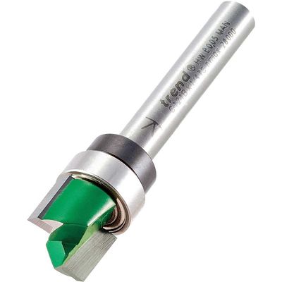 Trend C121BX1/4TC C121B X 1/4 Tc Bearing Guided Template Profile Cutter 12.7Mm X 9.5Mm