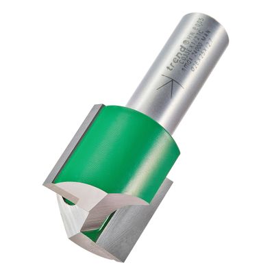 Trend CRAFTPRO Two Flute Straight Router Cutter