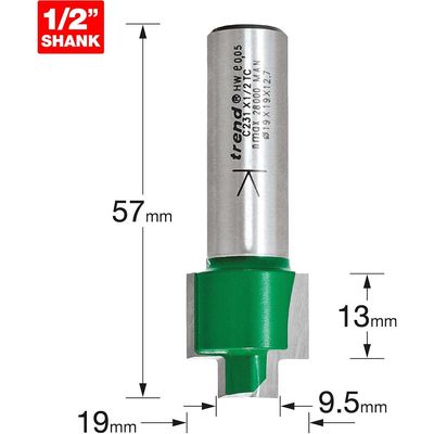 Trend 19Mm Rebater Pk 1 C231X1/2TC