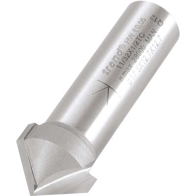 Trend Chamfer V Groove Cutter 45 Degrees Pk 1 11/32X1/2TC