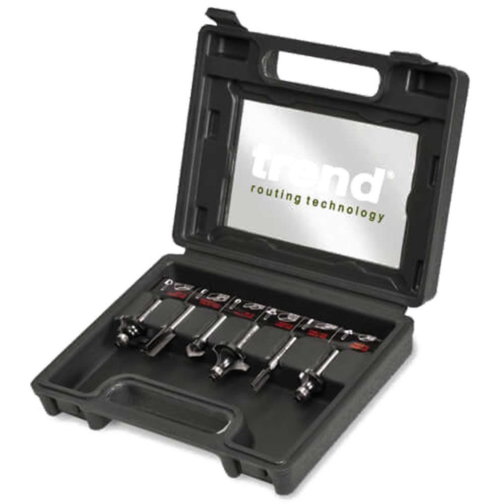 Trend 6Pc Starter Cutter Set 1/4 Set 1 SET/SS11X1/4TC - Image 1