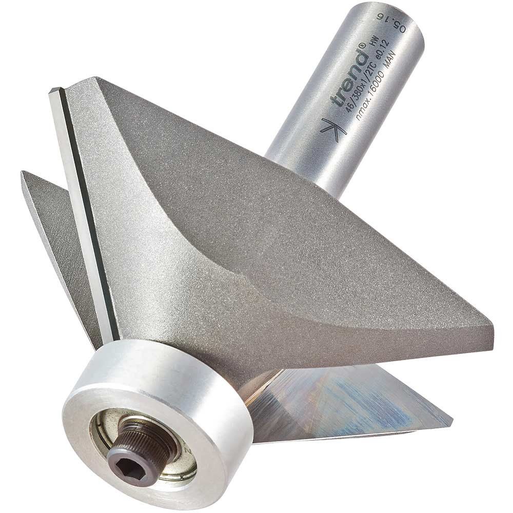 Trend Bearing Guided Chamfer Cutter 45 Degrees Pk 1 46/380X1/2TC - Image 1