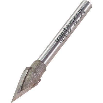 Trend 30 Deg V Groove 6.3Mm Wood 4635V030 Pk 1 CNCM/1X4MMTC