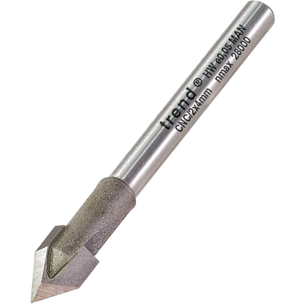 Trend 60 Deg V Groove 6.3Mm Wood 4635V060 Pk 1 CNCM/2X4MMTC - Image 1