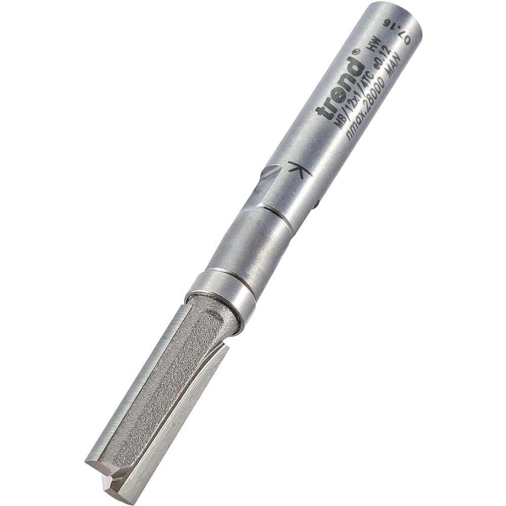 Trend Mini Bearing Guided Profiler Router Cutter 6.3mm 19mm 1/4" - Image 1