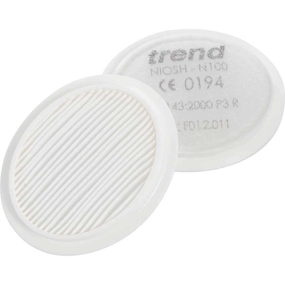Trend Air Stealth Respirator Mask Replacement Filters Pack Of 5. Fast Easy To Replace P3 Filters For The Stealth Half Mask Pair 1 STEALTH/1/5 - Image 1