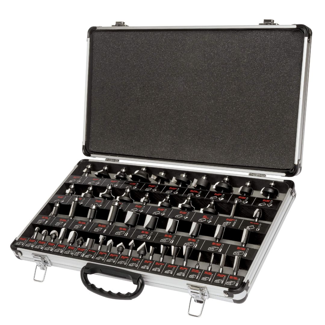 Trend 50 Piece ¼" Router Cutter Set - Image 1