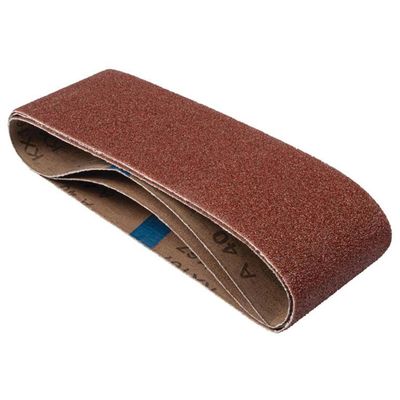 Trend Aluminium Oxide Sanding Belt 120 Grit 75Mm X 457Mm 3Pc Pack 1 AB/B75/120A - Thumbnail 2