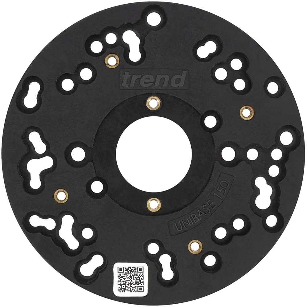 Trend 150Mm Universal Plunge Router Sub-Base Pk 1 UNIBASE/150 - Image 1