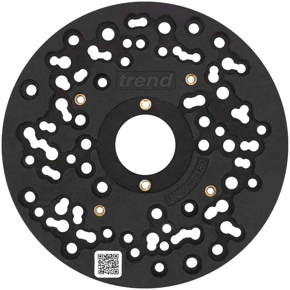 Trend 180Mm Universal Plunge Router Sub-Base Pk 1 UNIBASE/180 - Image 1